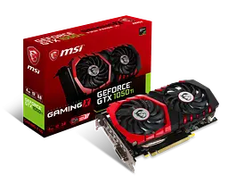 Відеокарта GeForce GTX 1050 Ti 4GB MSI Gaming X (GTX 1050 Ti GAMING X 4G) Б/В