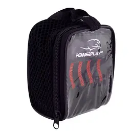 Бинти для зап'ясть (кистьові бинти) PowerPlay 3081 Gym WristT Wraps Чорно-Червоні (PP_3081_Red) - мініатюра 3