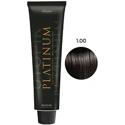 Крем-фарба для волосся Hipertin Platinum 1.00 чорний 100 мл