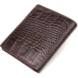 Чоловічий шкіряний портмоне Canpellini 10х11,5х1 см acs0025046 - мініатюра 2