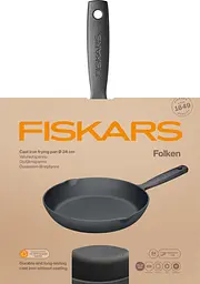 Сковорода чавунна Fiskars Folken 24 см (1075700) - мініатюра 5