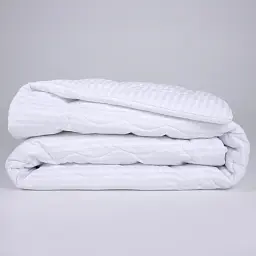 Набір MirSon №1141 Сolor Fun Line Stripe White Bamboo 220 х 240 см білий (2200010881103) - мініатюра 2