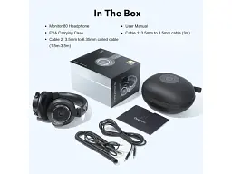 Навушники з мікрофоном OneOdio Monitor 80 Black - мініатюра 9