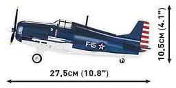 Конструктор COBI літак 1:32 F4F WILDCAT 5731 - мініатюра 4