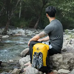 Туристичний водонепроникний рюкзак Naturehike NH21FSB04 30л (Бежевий) - мініатюра 3