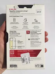 Чохол протиударний ZAGG Gear4 Crystal Palace MagSafe для iPhone 16 Прозорий - мініатюра 9