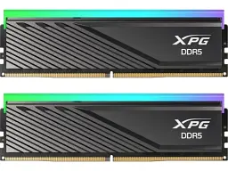 Пам'ять для настільних комп'ютерів ADATA 32 GB (2x16GB) DDR5 6000 MHz XPG Lancer Blade RGB Black (AX5U6000C4816G-DTLABRBK)
