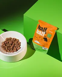 Вологий корм для стерилізованих котів Half & Half шматочки з індичкою 100 г - мініатюра 4