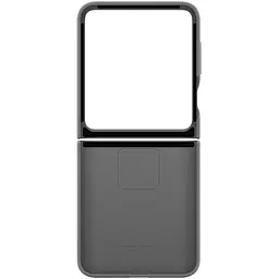 Оригінальний силіконовий чохол з кільцем Silicone Case для Samsung Galaxy Z Flip6/Flip7 FE/Flip5 Gray EF-PF741TJEGUA - мініатюра 6