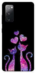TPU чохол Demsky Космічні коти для Samsung Galaxy S20 FE