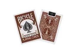 Карти гральні United States Playing Card Company Bicycle Rider Back Brown deck (02309) - мініатюра 2