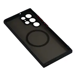 Магнітний чохол XON PhoneCase Magnetic для Samsung S22 Ultra (PCMB2122300B 9755) Чорний - мініатюра 3