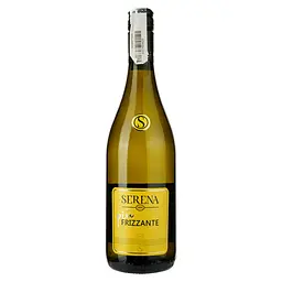 Набір: Ігристе вино Serena 1881 Frizzante PIU біле напівсухе 0.75 л + Десерт Bonjour Konti смак полуниці з вершками 232 г - мініатюра 2