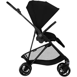 Коляска Cybex Melio Carbon B Magic Black з бампером (525000001) - мініатюра 3