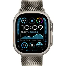Смарт-годинник Apple Watch Ultra 2 49mm Natural Titanium Case with Natural Titanium Milanese Loop Large (MX5T3) [114928] - мініатюра 2