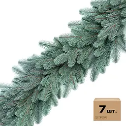Хвойні гірлянди Hvoya Lux литі блакитні (7 шт. x 1.2 м)