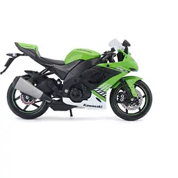 Мотоцикл іграшковий Maisto Kawasaki Ninja ZX-10R в масштабі 1:12 (31101-10011) - мініатюра 2