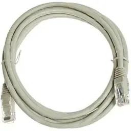 Патч-корд 2м, UTP, cat.6, CU, 24AWG, grey Kingda (KD-PAUT6200GY)