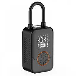 Портативний компресор Yaoen 221 USB+DC 150PSI 3000mAh (YPSBU3015B 5361) Чорний - мініатюра 10