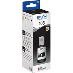 Контейнер з чорнилом Epson 105 black pigmented (C13T00Q140) - мініатюра 2