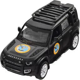 Машинка TechnoDrive серії Шеврони Героїв LAND ROVER DEFENDER 110 "ГУР МО"