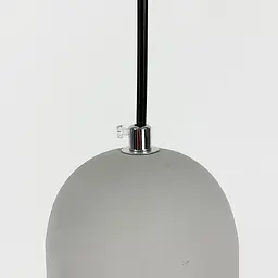 Підвіс Terrazzo Dome із сірим бетонним плафоном 18х10 см Line.F MJ 166/1 GR - мініатюра 2