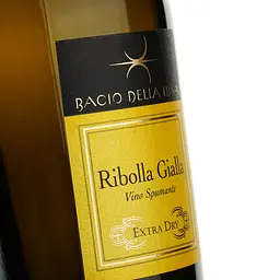 Ігристе вино Schenk Bacio Della Luna Ribola Gialla Extra Dry, біле, сухе, 11%, 0,75 л - мініатюра 3