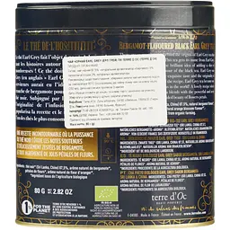 Чай чорний Terre d'Oc Earl Grey органічний 80 г - мініатюра 2