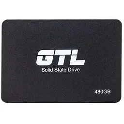 Твердотільний накопичувач SSD GTL 480Gb, Green Light, SATA3, 2.5", 3D TLC, 550/500 МБ/с, Bulk teh0019813