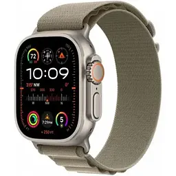 Смарт-годинник Apple Watch Ultra 2 GPS + Cellular 49mm Titanium Case with Olive Alpine Loop - Medium (MREY3/MRFJ3)
