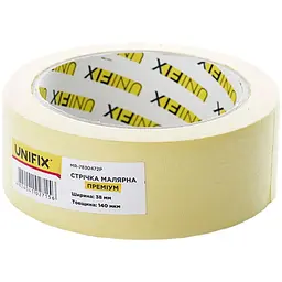 Скотч малярський Unifix 38 мм x 40 м преміум