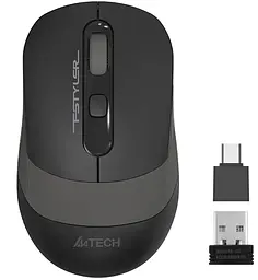 Бездротова миша A4Tech FG10CS Air2 Silent Stone Grey (FG10CS Air2 (Stone Grey)) - мініатюра 1