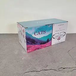 Набір чашок Vittora Cats з подвійним дном 250 мл 2 шт. (133106) - мініатюра 6