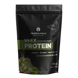Протеїн Whey Protein, 700 грам Солона фісташка VitalHarmony vit0000031