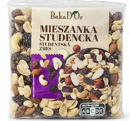 Суміш горіхів та сухофруктів Baka DOr Mieszanka Studencka 200г(5905617002605)