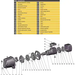 Насос відцентровий Optima JET100 PRIME 1,1кВт - мініатюра 6