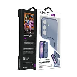 Чохол MAKE Samsung S26 Plus Atlas Magnet Navy - мініатюра 2