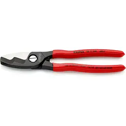 Ножиці для різання кабелів, діаметр 20мм / 70мм², 200мм KNIPEX 95 11 200, фосфатовані