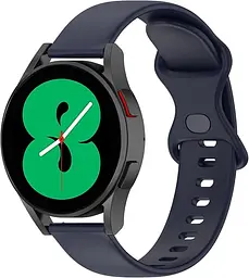 Ремінець силіконовий для смарт-годинника BeWatch Samsung S 20 мм Темно-синій (101N3S06.1) - мініатюра 6