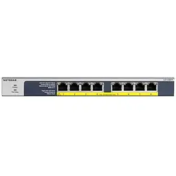 Комутатор некерований Netgear GS108PP (GS108PP-100EUS)