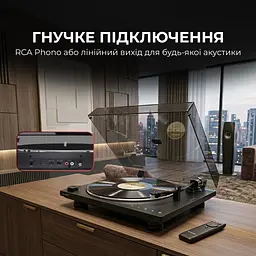 Вініловий програвач Sharp RP-TT100 Black - мініатюра 4