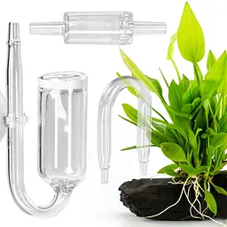 Скляний дифузор 15мм, коліно, зворотний клапан CO2 Kruger Meier NeXus Set CO2 - мініатюра 3