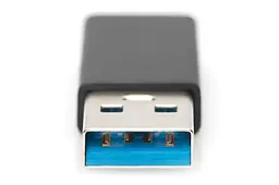 Адаптер Assmann USB A - USB-C AK-300524-000-S Black - мініатюра 4