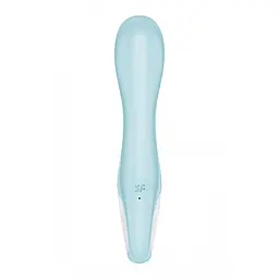 Вібратор Satisfyer Air Pump Vibrator 5+ 21 см блакитний - мініатюра 3