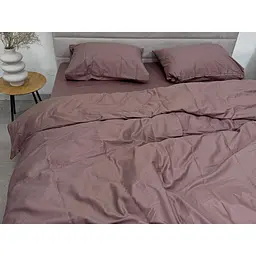 Підковдра Ecotton Stucco сатин 150х215 см коричнева (24771) - мініатюра 5
