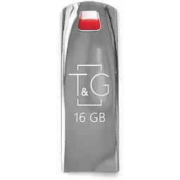 Флеш накопичувач USB 16Gb T&G Stylish TG115 Grey USB 2.0 (TG115-16G)