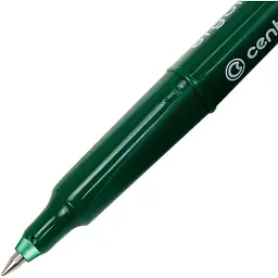 Ролер Centropen 4615 F ergoline 0.3 мм зелене чорнило зелений (4615/04) - мініатюра 2
