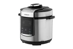 Мультиварка-скороварка Ardesto MPC-P226 900Вт 6л книга рецептів нержавіюча сталь+пластик срібляста - мініатюра 3
