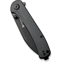 Ніж складний Sencut Scepter SA03G чорний - чорне лезо Micarta - мініатюра 5