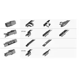 Щітка склоочисника Bosch 3 397 006 952 - мініатюра 4